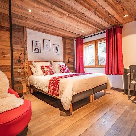 Chalet Charming B And B Les Gets Exteriör bild
