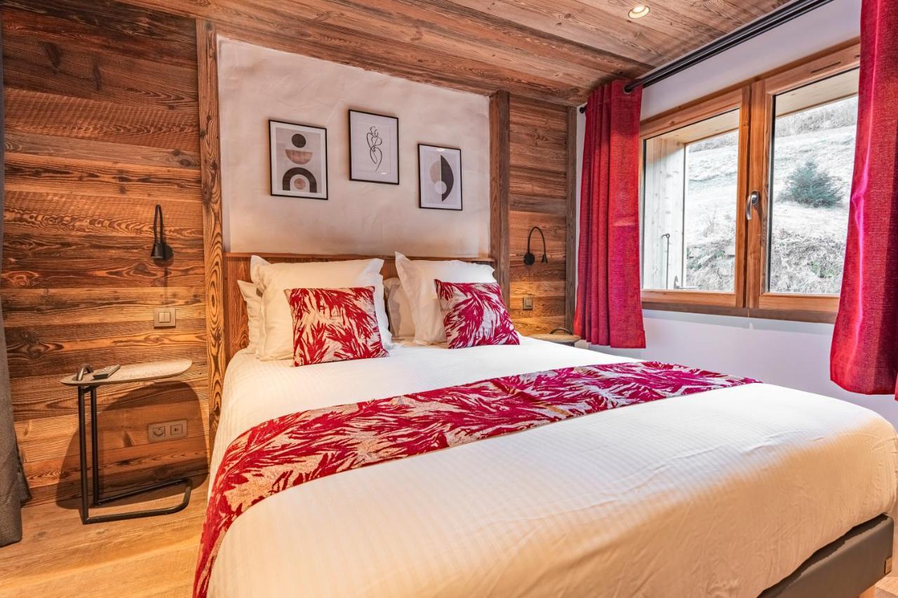 Chalet Charming B And B Les Gets Exteriör bild