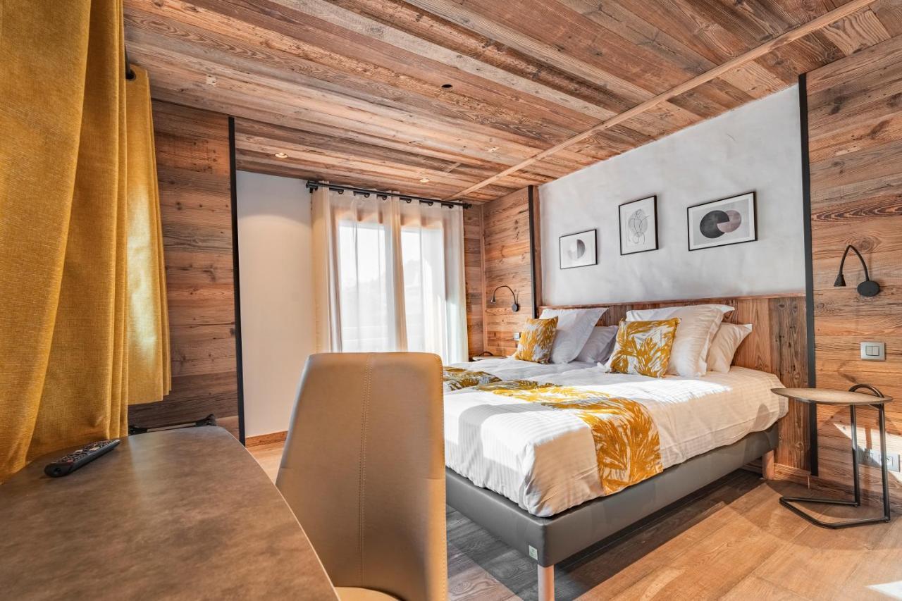 Chalet Charming B And B Les Gets Exteriör bild