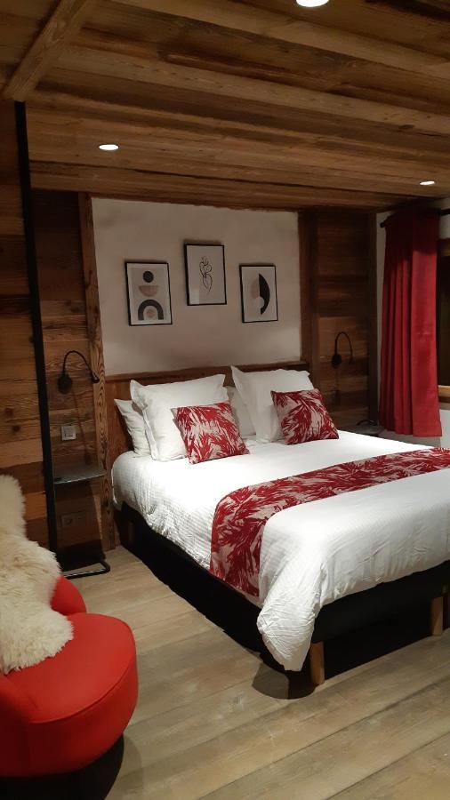 Chalet Charming B And B Les Gets Exteriör bild