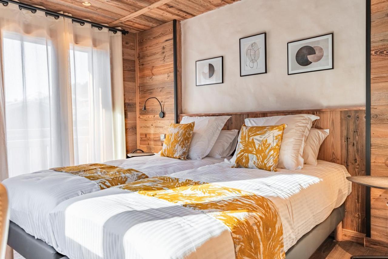 Chalet Charming B And B Les Gets Exteriör bild