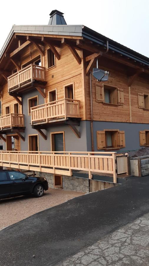 Chalet Charming B And B Les Gets Exteriör bild