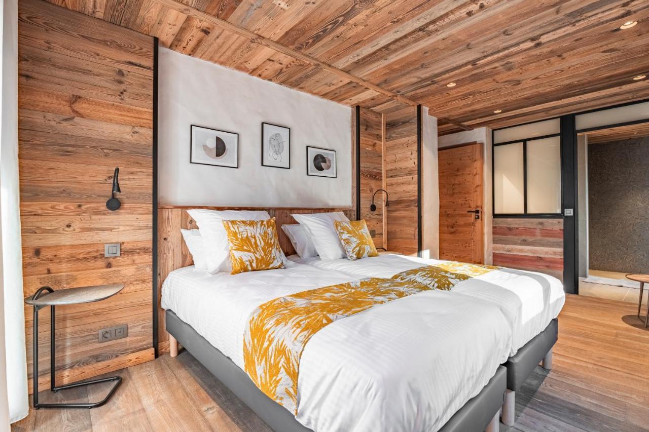 Chalet Charming B And B Les Gets Exteriör bild