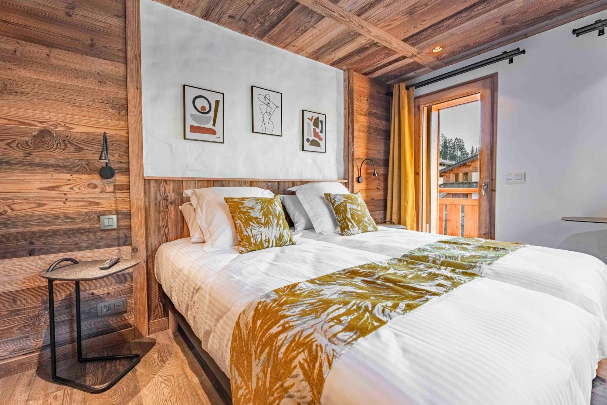 Chalet Charming B And B Les Gets Exteriör bild