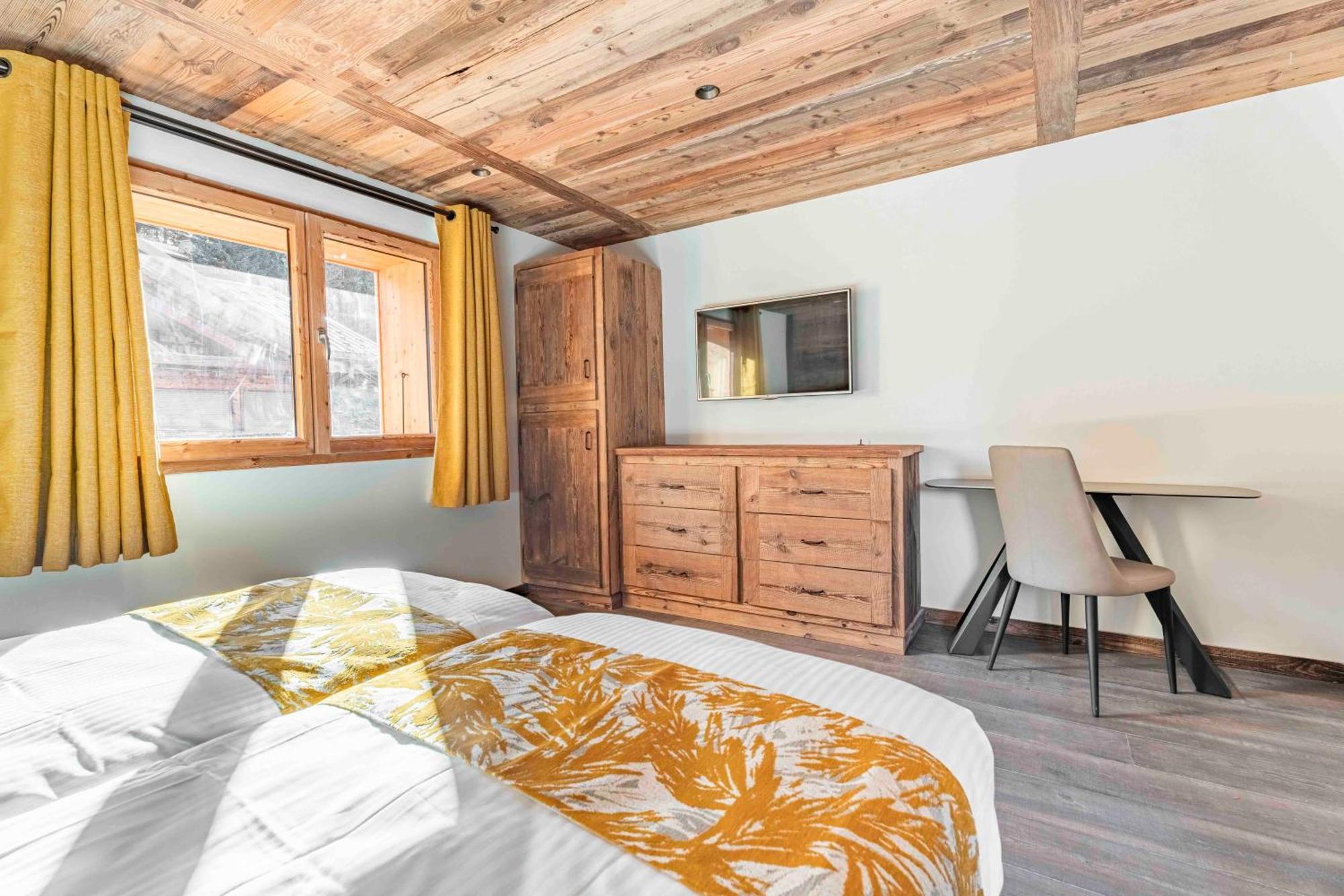 Chalet Charming B And B Les Gets Exteriör bild