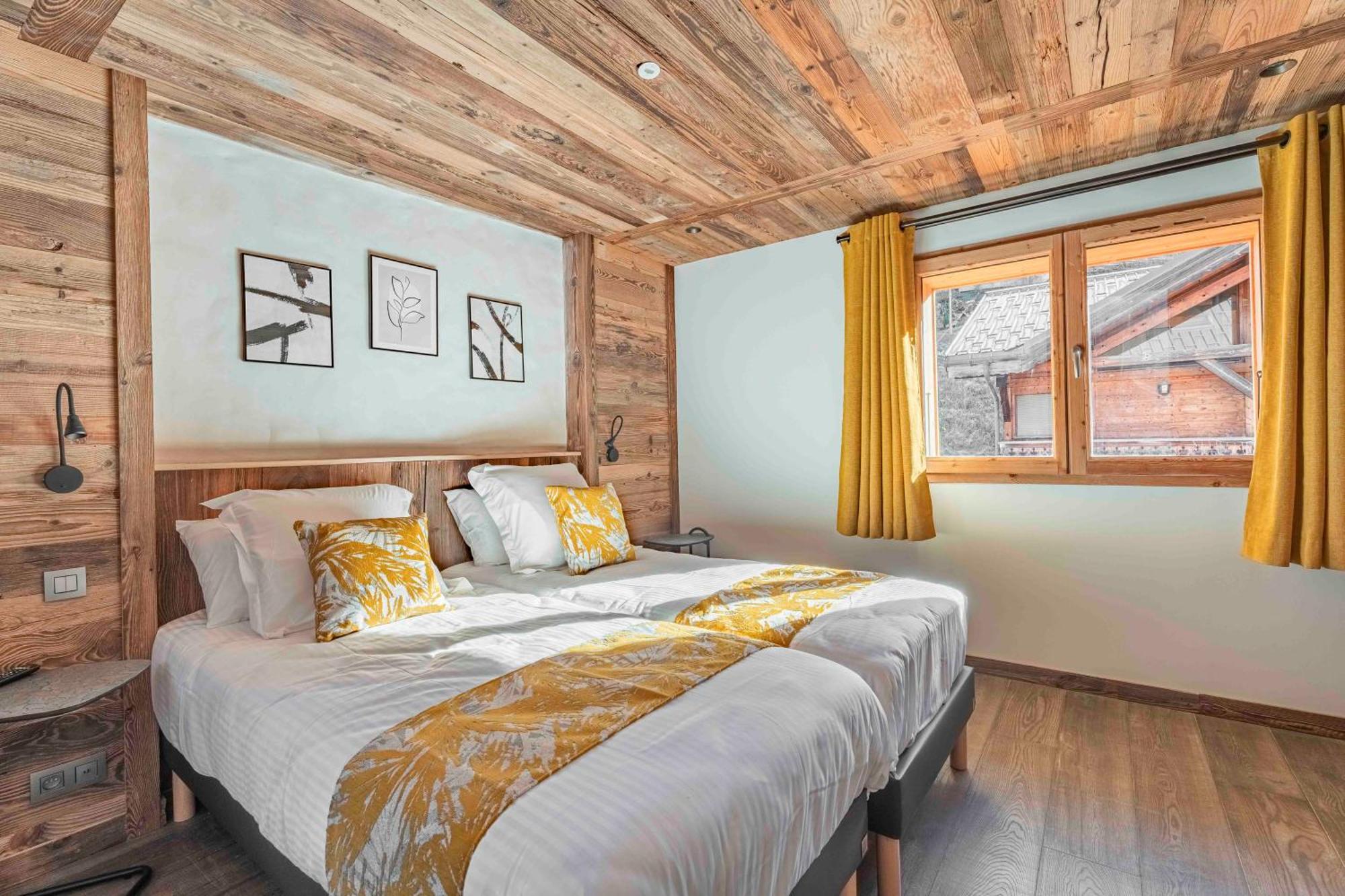 Chalet Charming B And B Les Gets Exteriör bild