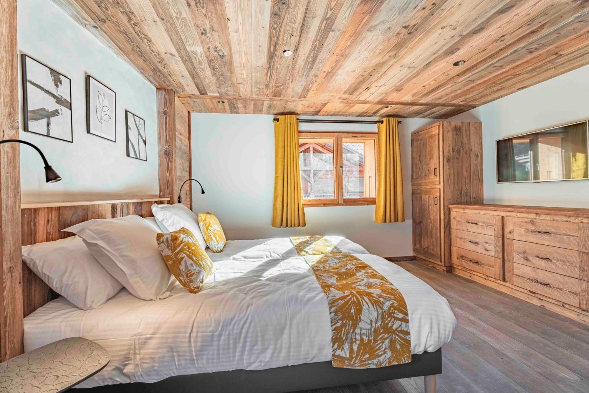 Chalet Charming B And B Les Gets Exteriör bild